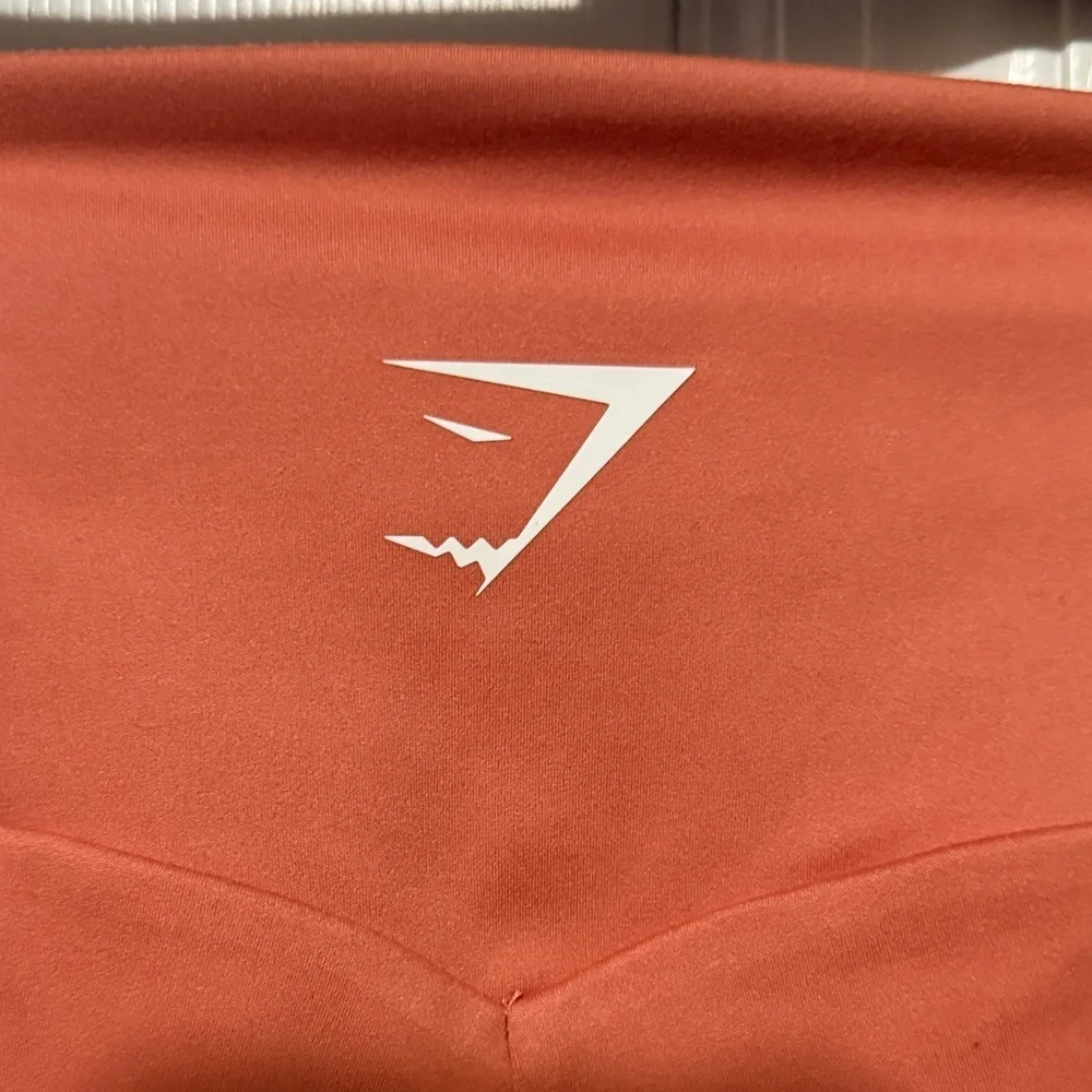 Gymshark Women's Earth Orange Leggings - Picture 3 of 5